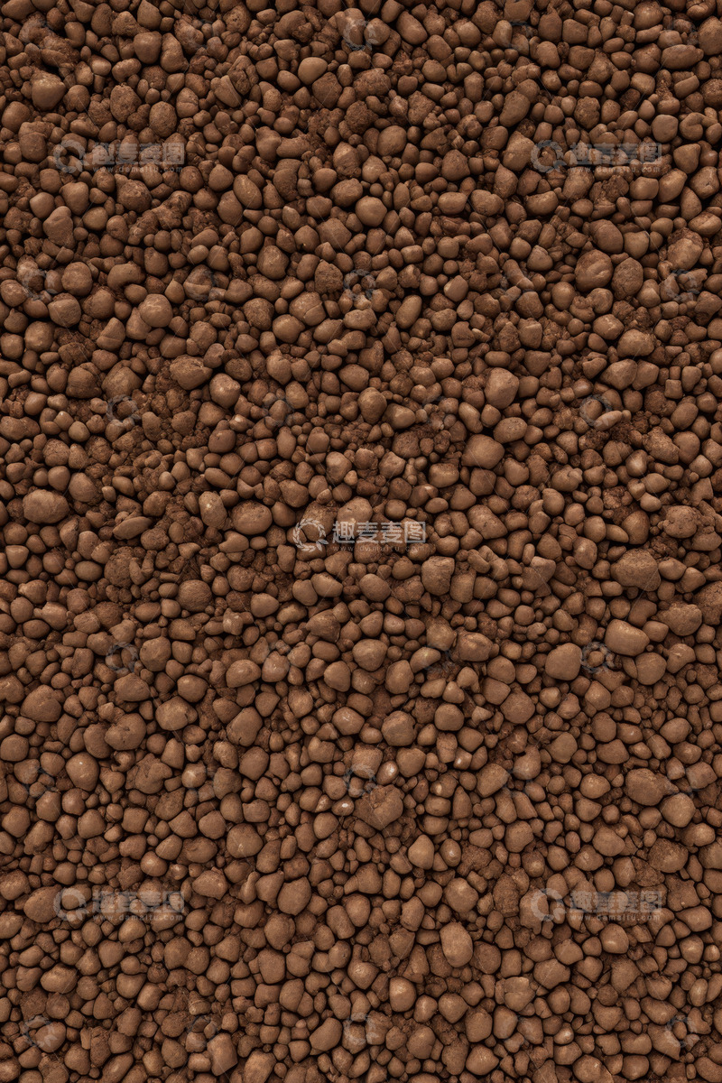 高清大图下载【趣麦麦图】褐色土地颗粒纹理特写