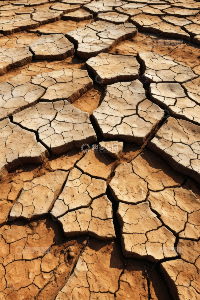高清大图下载【趣麦麦图】干裂地面景象
