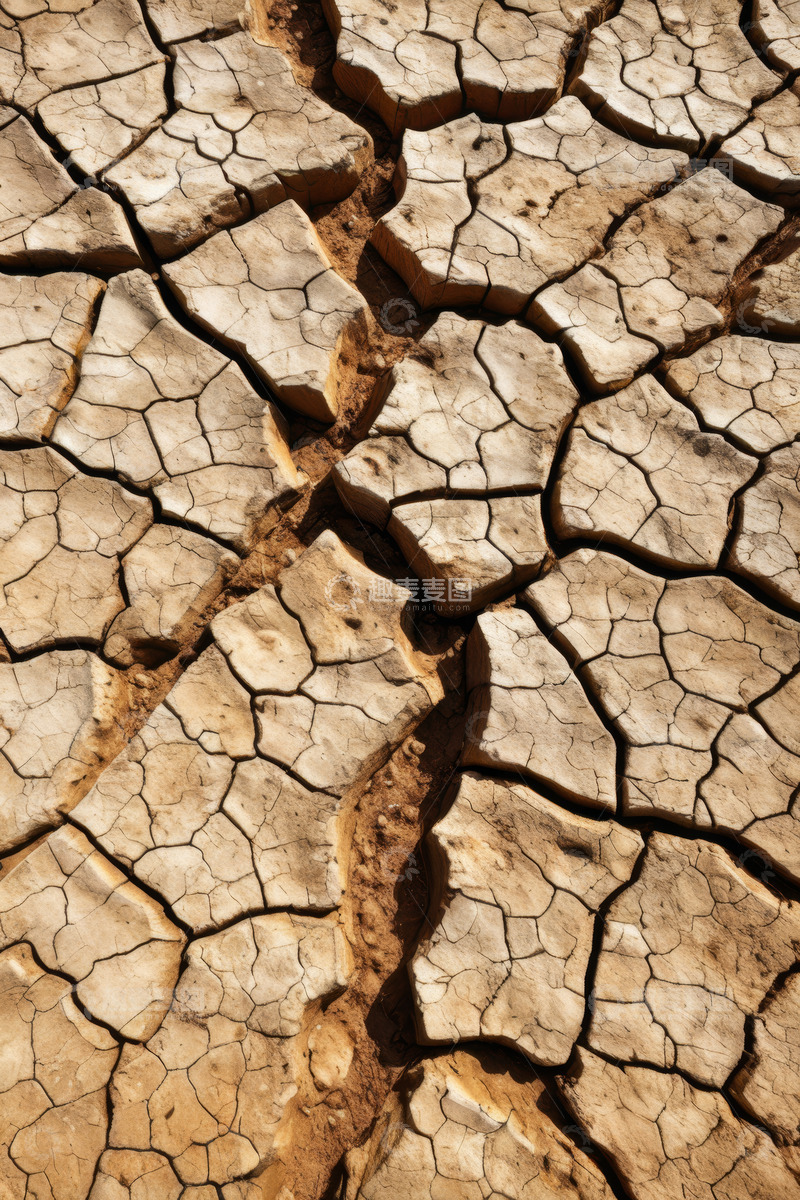 高清大图下载【趣麦麦图】干裂地面特写