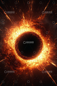 科幻风格能量漩涡特效画面