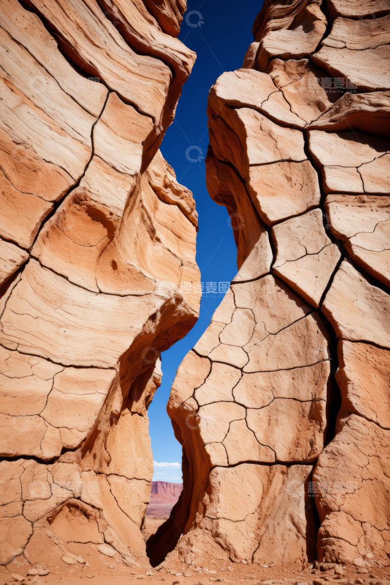 高清大图下载【趣麦麦图】沙漠砂岩岩石自然景观