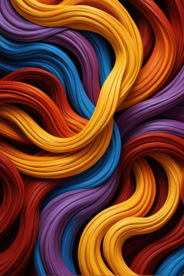 多彩线条交织抽象背景素材