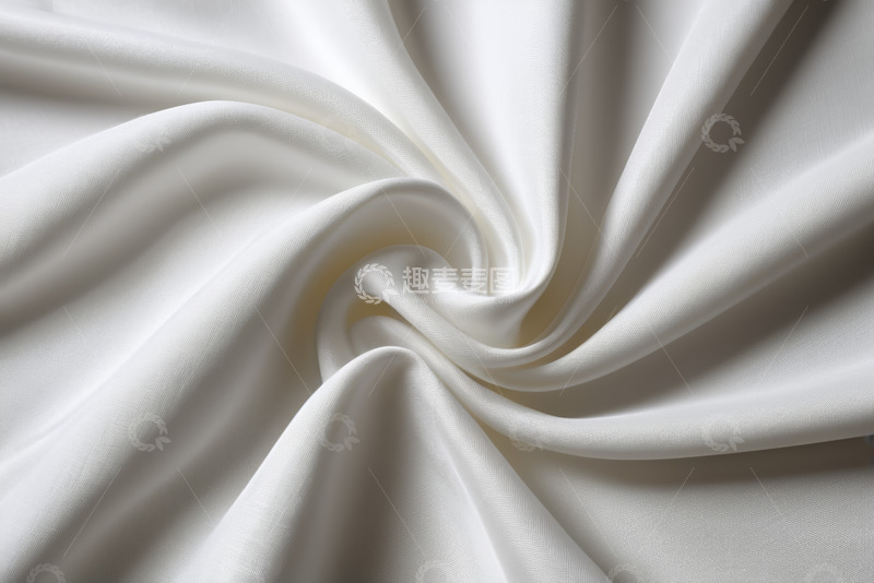 高清大图下载【趣麦麦图】白色织物纹理特写