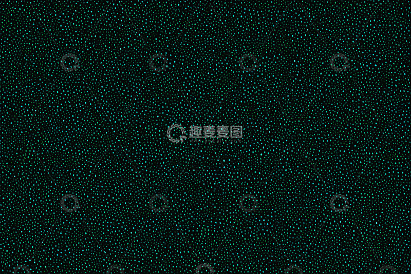 高清大图下载【趣麦麦图】黑色背景闪烁蓝绿色光斑