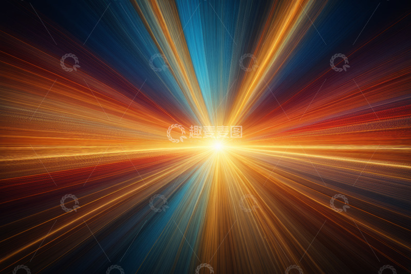 高清大图下载【趣麦麦图】放射状光线背景抽象素材