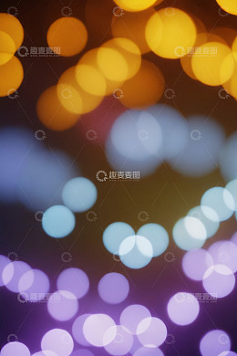 彩色光斑散景背景素材