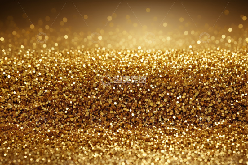 高清大图下载【趣麦麦图】金色闪光背景素材