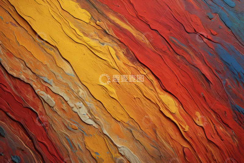 高清大图下载【趣麦麦图】多彩纹理油漆背景