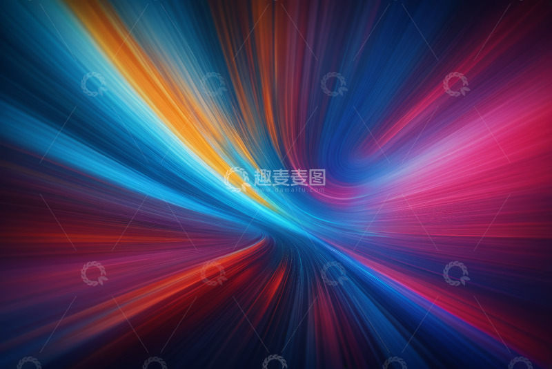 高清大图下载【趣麦麦图】彩色抽象动感背景图