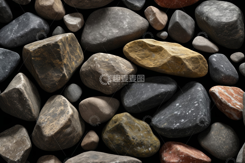 高清大图下载【趣麦麦图】多样形态的天然石头