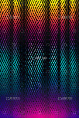 多彩渐变半色调抽象背景