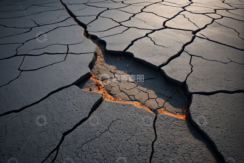 高清大图下载【趣麦麦图】干裂土地特写