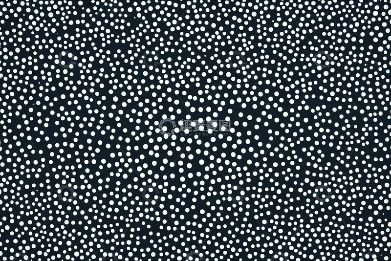 高清大图下载【趣麦麦图】黑白圆点图案背景素材