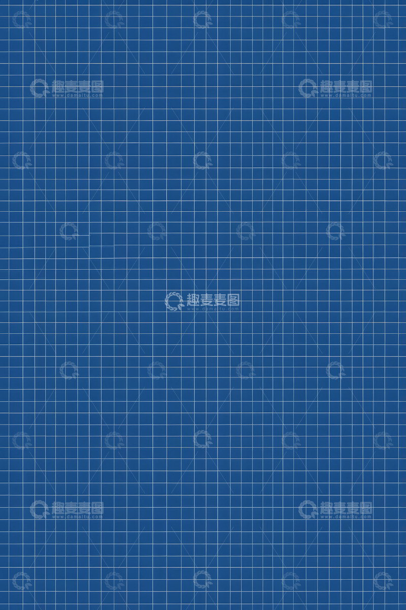 高清大图下载【趣麦麦图】-蓝色网格背景素材