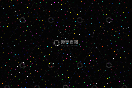 黑色背景彩色点状图案