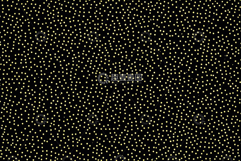 高清大图下载【趣麦麦图】黑色背景金色圆点图案