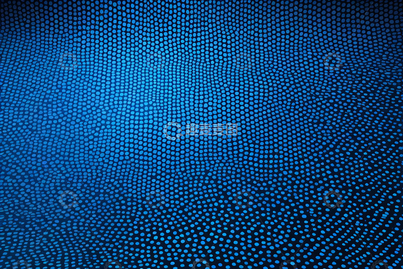 高清大图下载【趣麦麦图】蓝色点状抽象背景素材