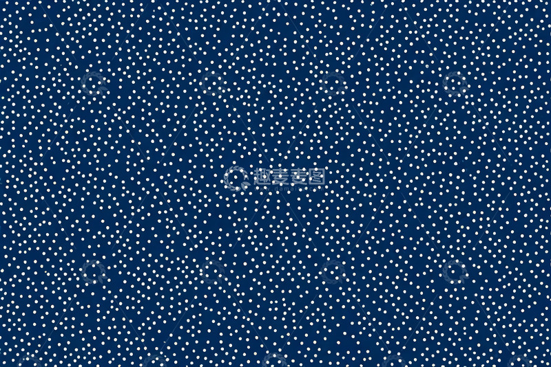 高清大图下载【趣麦麦图】蓝底白色波点图案设计素材