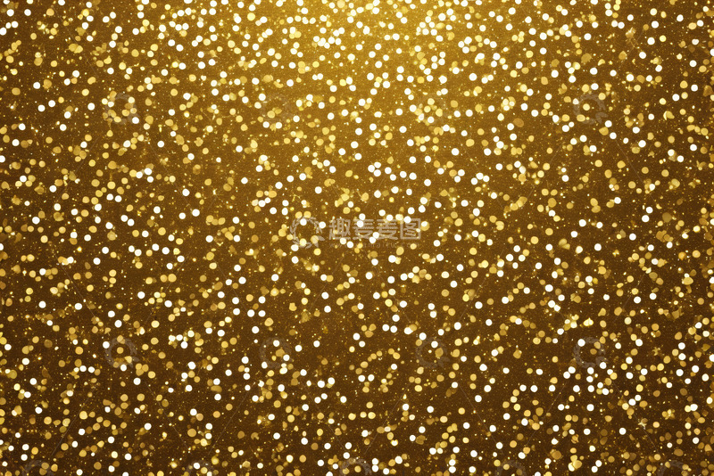 高清大图下载【趣麦麦图】金色闪光背景素材