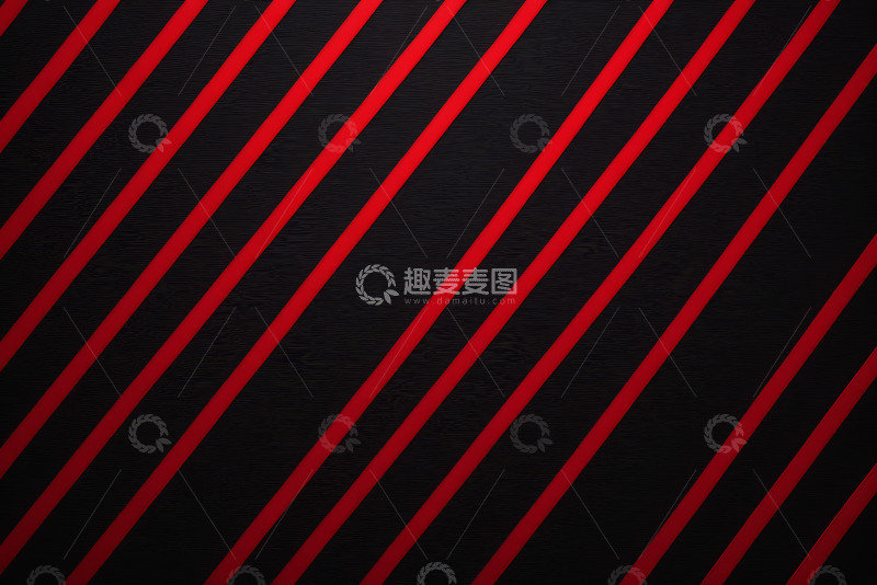 高清大图下载【趣麦麦图】黑底红斜纹背景图案