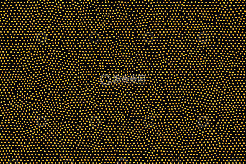 高清大图下载【趣麦麦图】黑色背景金色点状图案