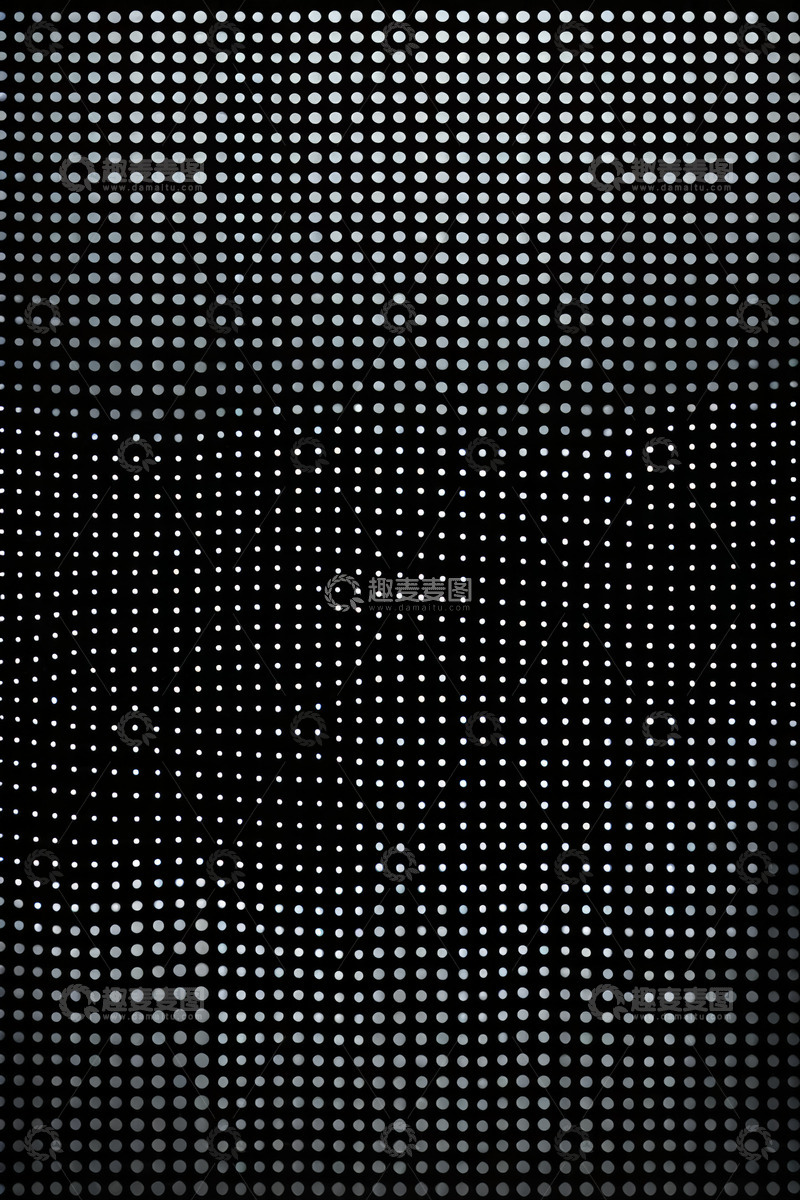 高清大图下载【趣麦麦图】黑色半色调圆点背景图案