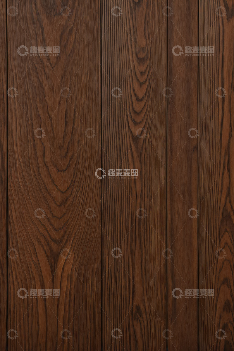 高清大图下载【趣麦麦图】深色木质地板纹理特写