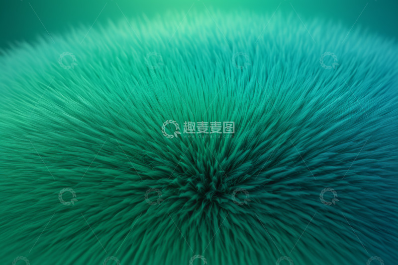 高清大图下载【趣麦麦图】绿色毛绒质感特写