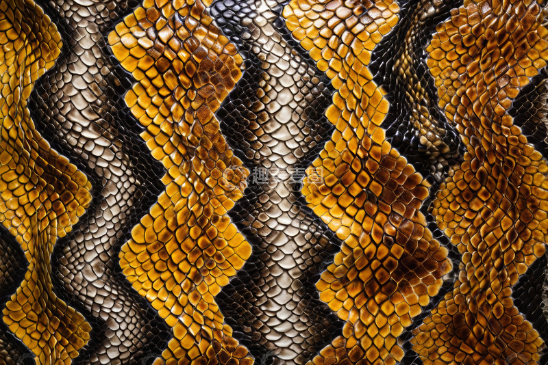 高清大图下载【趣麦麦图】蛇皮纹理素材