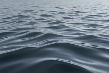 平静海面水波自然景象