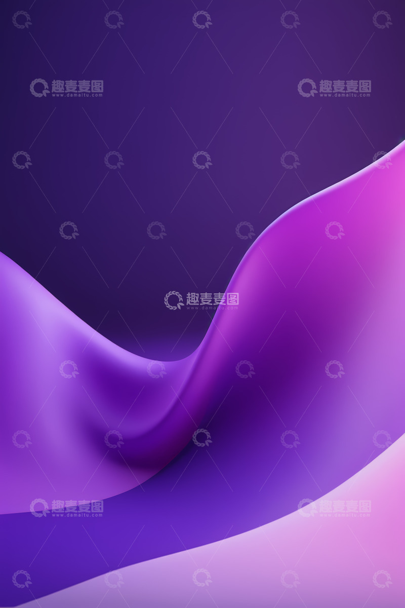 高清大图下载【趣麦麦图】紫色渐变抽象背景素材