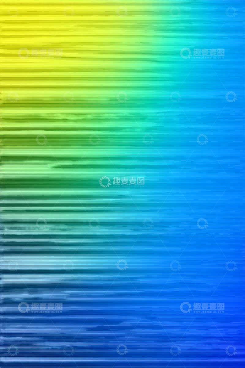 高清大图下载【趣麦麦图】蓝绿黄渐变背景