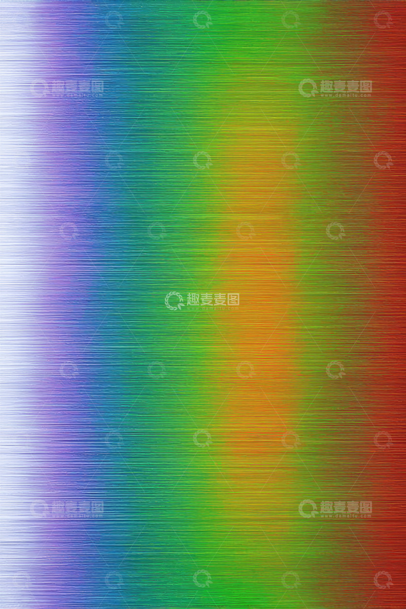 高清大图下载【趣麦麦图】彩虹渐变金属质感背景