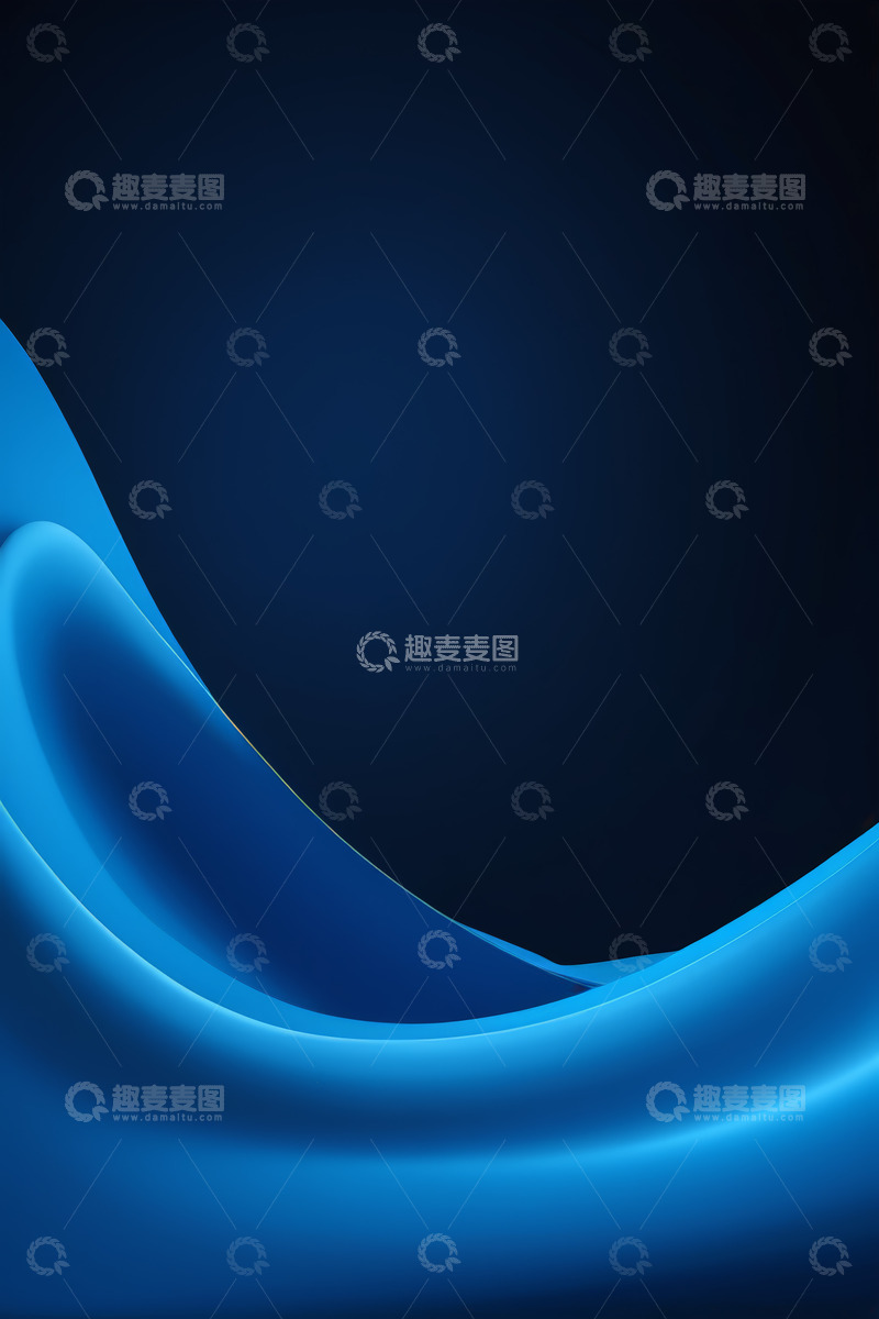 高清大图下载【趣麦麦图】蓝色抽象背景图