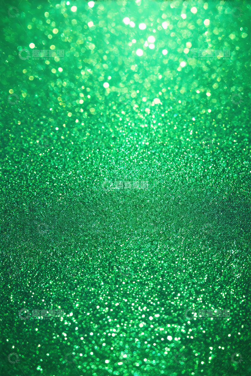 高清大图下载【趣麦麦图】绿色闪亮背景素材