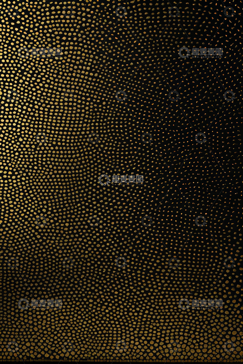 高清大图下载【趣麦麦图】黑金点状抽象背景素材