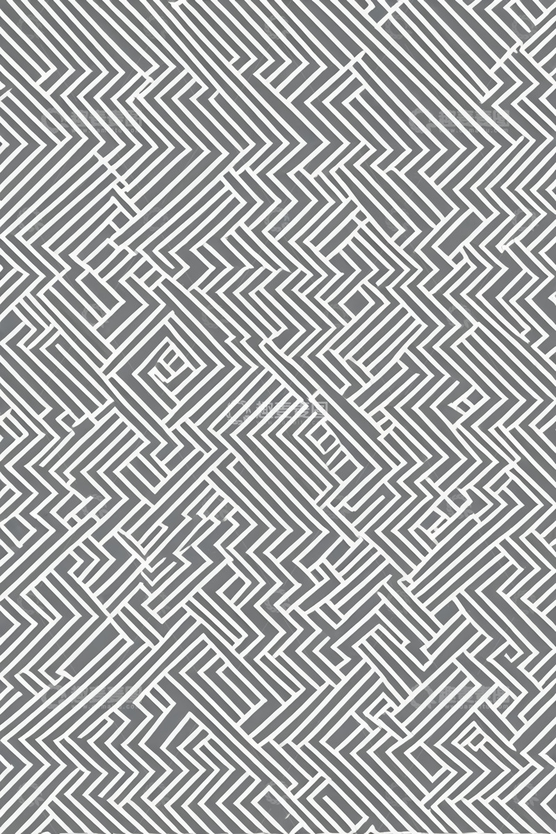 高清大图下载【趣麦麦图】灰白几何线条重复图案