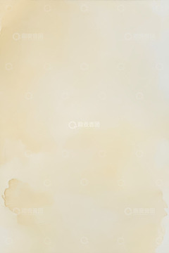 淡黄色水彩背景素材
