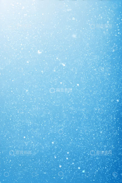 蓝色背景粒子效果