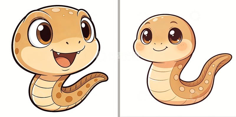 高清大图下载【趣麦麦图】鳝鱼卡通形象