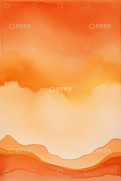 橙色调抽象背景素材