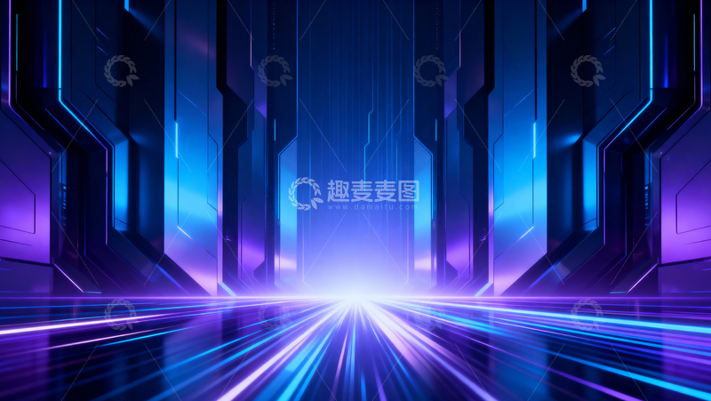 高清大图下载【趣麦麦图】主视觉KV背景036