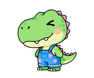 Q版霸王龙卡通风格3