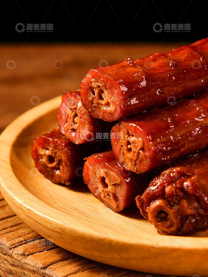 高清大图下载【趣麦麦图】几根卤鸭脖子