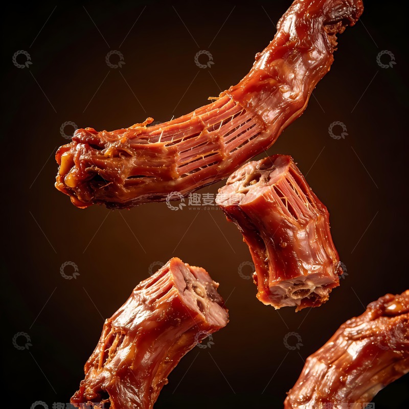 高清大图下载【趣麦麦图】几根诱人的鸭脖