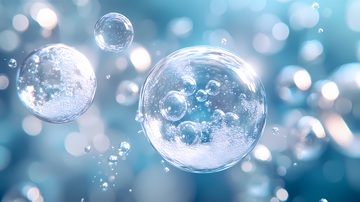 泡泡抽象艺术背景设计素材