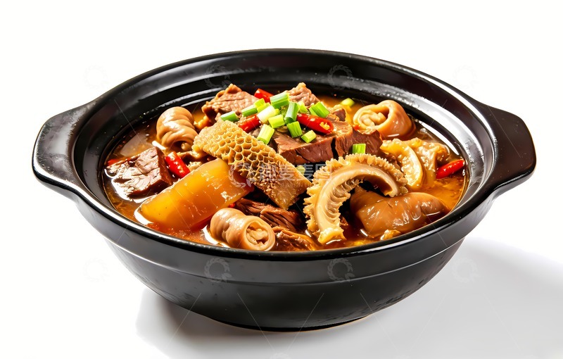 高清大图下载【趣麦麦图】牛杂砂锅牛杂煲