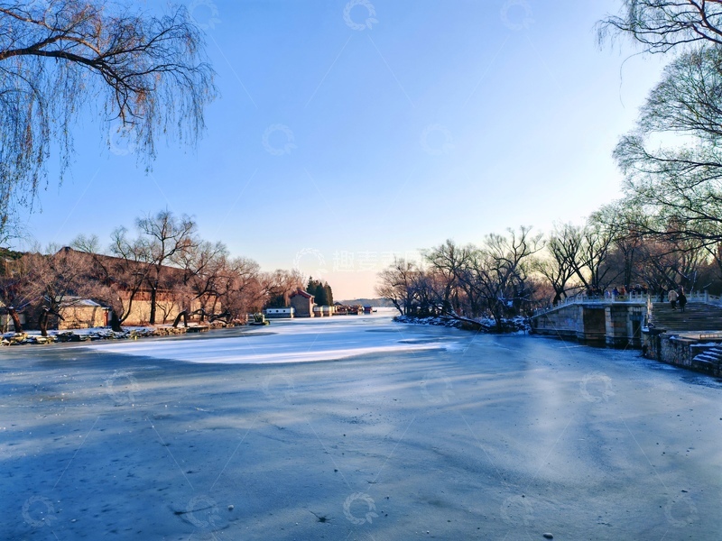 高清大图下载【趣麦麦图】冬日冰湖风光摄影