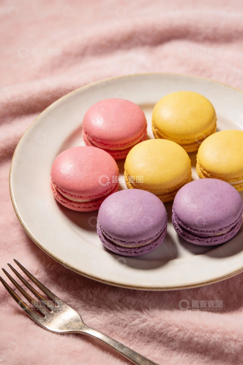高清大图下载【趣麦麦图】马卡龙甜点美食摄影