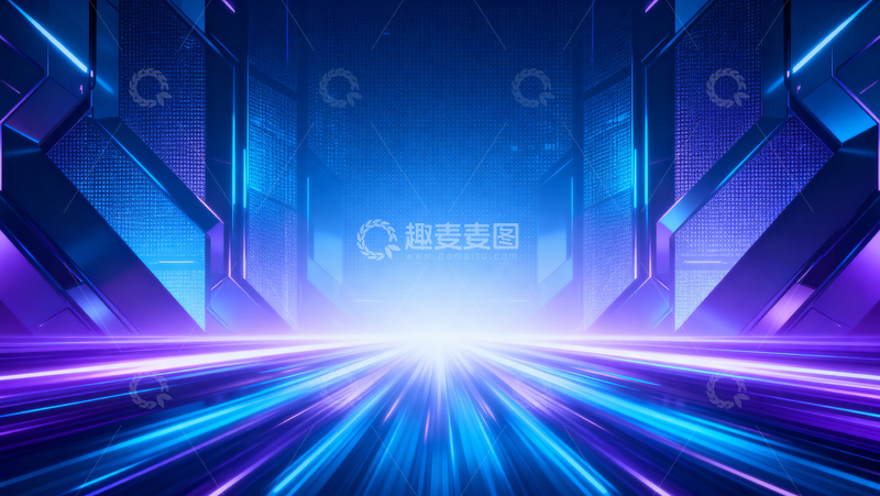 高清大图下载【趣麦麦图】主视觉KV背景054